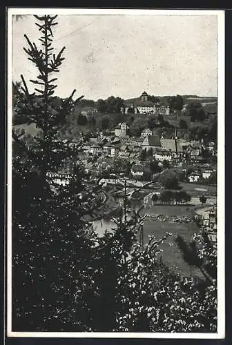 AK Kronach / Oberfranken, Ansicht von Süden