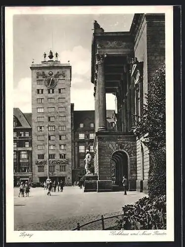 AK Leipzig, Hochhaus und Neues Theater