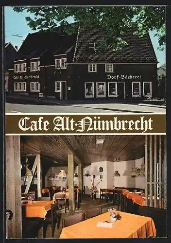 AK Nümbrecht, Cafe Alt-Nümbrecht, Bes. Dietmar Schmidt, Hauptstr. 47 /49