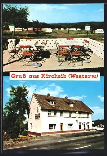 AK Kircheib /Westerw., Rasthaus-Campingplatz zum Uwe U. Grewe, Frankfurter Str. 43