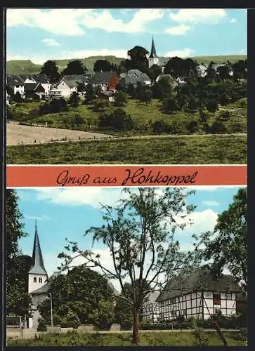 AK Hohkeppel, Kirchenpartie, Gesamtansicht