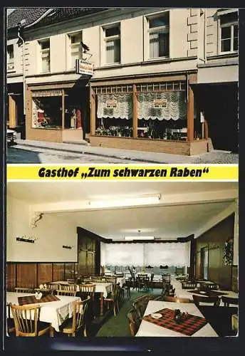 AK Kevelaer, Gasthaus Zum schwarzen Raben, Amsterdamer Strasse 12