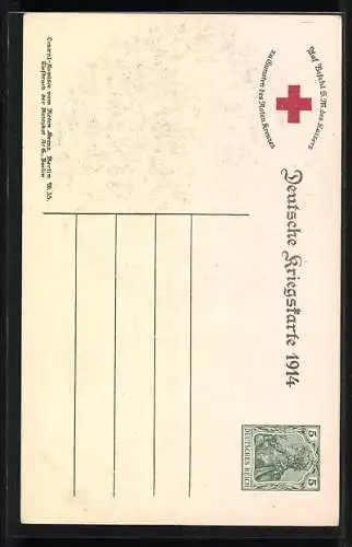 AK Kaiser Wilhelm II. von Preussen in Uniform mit Orden, Ich kenne keine Parteien mehr..., 1914