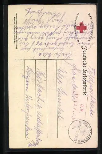 AK Kaiser Wilhelm II. von Preussen in Uniform mit Orden, Ich kenne keine Parteien mehr..., 1914