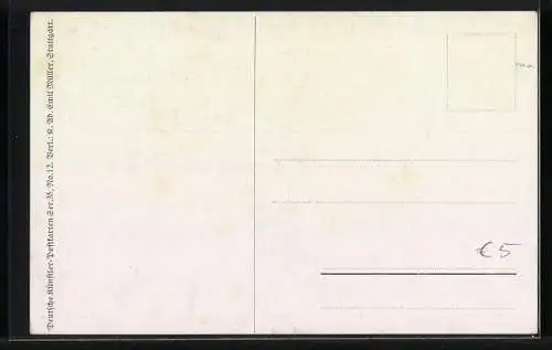 Künstler-AK Die letzten Tage des König Friedrich II. (der Grosse)