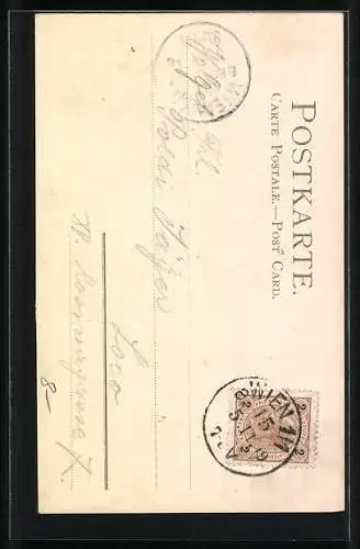 AK Landschaftsidylle mit Seeblick