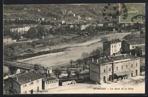 AK Bessèges, La Gare et la Cèze