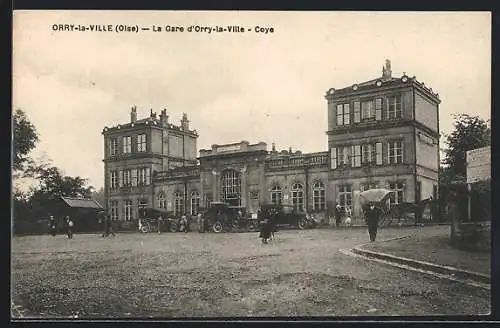 AK Orry-la-Ville, La Gare d`Orry-la-Ville-Coye