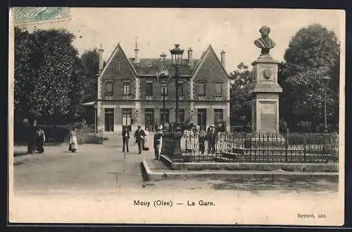 AK Mouy /Oise, La Gare