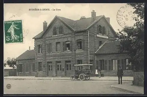 AK Estrées-St-Denis, La Gare