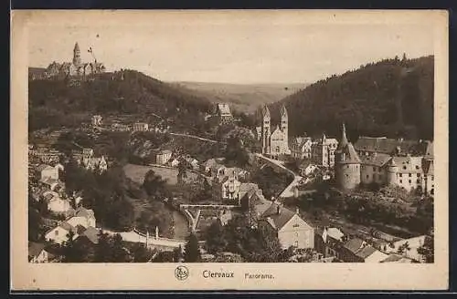 AK Clervaux, Panoramaansicht