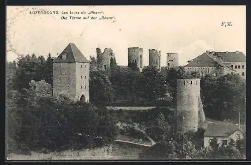 AK Luxembourg, Les tours du Rham