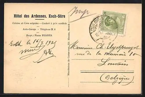 AK Esch-s-Sûre, Panorama