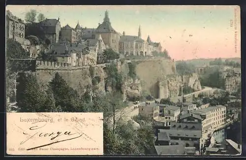 AK Luxembourg, Panorama et le Grudn