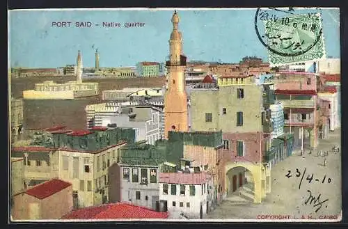 AK Port Said, Native quarter, Ortsansicht