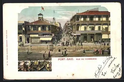 AK Port-Said, Rue du commerce