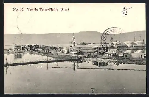 AK Suez, Vue de Terre-Pleine