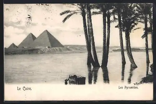 AK Le Caire, Les Pyramides