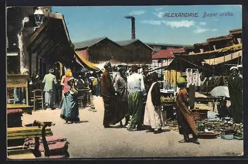 AK Alexandrie, Bazar arabe