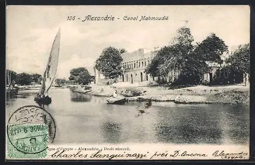 AK Alexandrie, Canal Mahmoudié