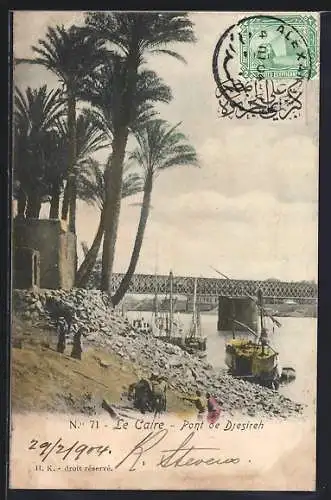 AK Le Caire, Pont de Djesireh