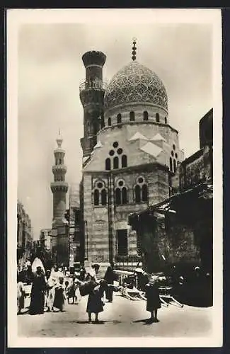 AK Cairo, Partie bei der Khaibek Moschee