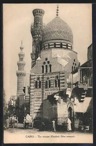 AK Cairo, The mosque Khairbek, blue mosque