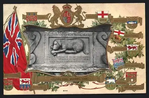 AK Quebec, Golden Dog Relief, Coats of Arms