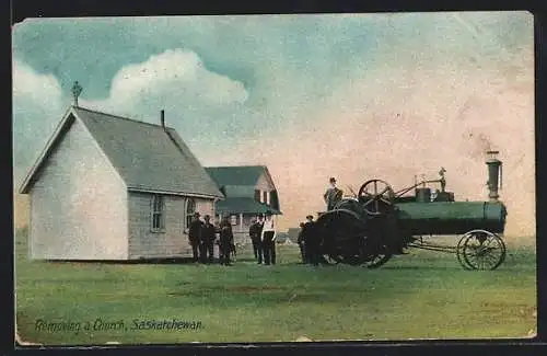 AK Saskatchewan, Removing a Church