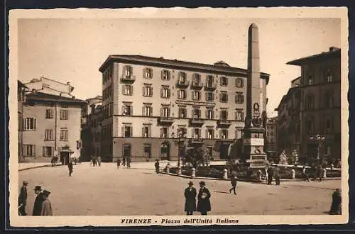 AK Firenze, Piazza dell'Unita Italiana