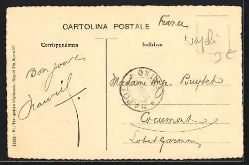 AK Napoli, Via Caracciolo