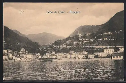 AK Argegno, Lago di Como, Panorama