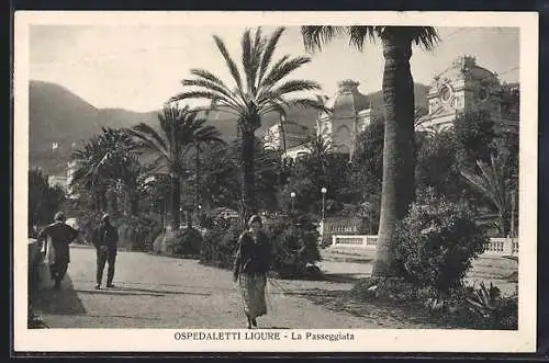 AK Ospedaletti Ligure, La Passeggiata