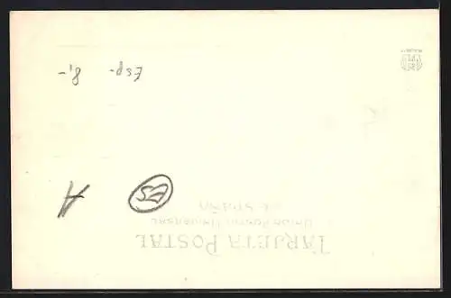 AK Barcelona, Rambla de Canaletas, Strassenbahn