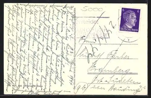 AK Köln, Strassenbahn am Hohenzollernring, Opernhaus u. -Terrasse