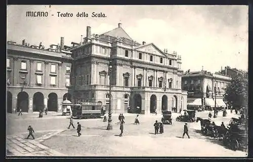 AK Milano, Teatro della Scala, Strassenbahn