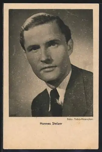 AK Schauspieler Hannes Stelzer