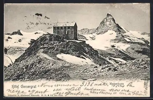 AK Matterhorn, Hotel Gornergrat