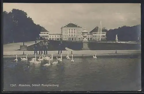 AK München-Nymphenburg, Schloss Nymphenburg