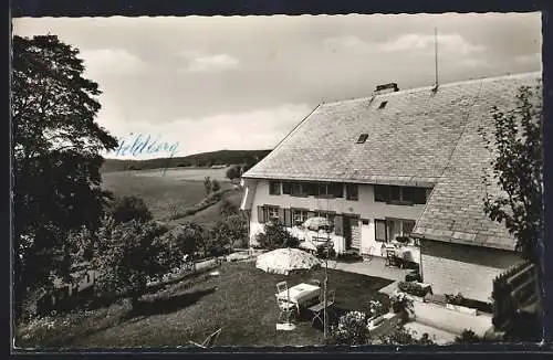 AK Kappel /Hochschwarzwald, Haus Mantel mit Blick ins Tal