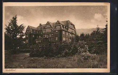 AK Gabelbach b. Ilmenau, Hotel Kurhaus Gabelbach