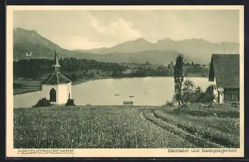AK Halblech, Blick auf den Hegratsriedsee