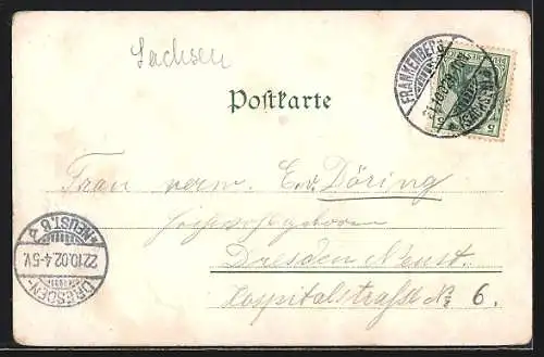AK Lichtenwalde, Schloss-Motiv