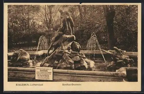 AK Eisleben, Der Sintflut-Brunnen