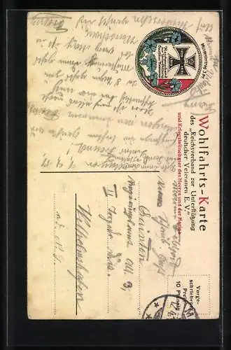 AK Grossadmiral von Tirpitz in Kapitänsuniform