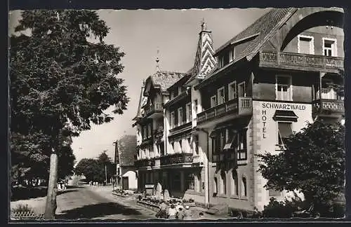 AK Bonndorf /Bad. Schwarzwald, Schwarzwaldhotel