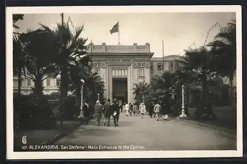 AK Alexandria, San Stefano-Main Entrance to the Casino