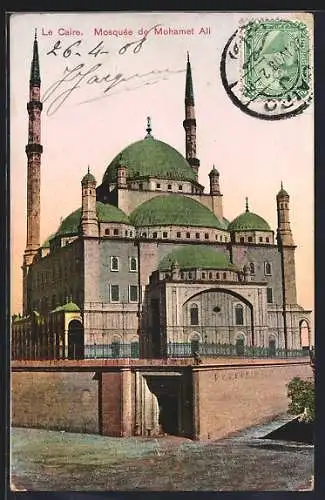 AK Le Caire, Mosquée de Mohamet Ali