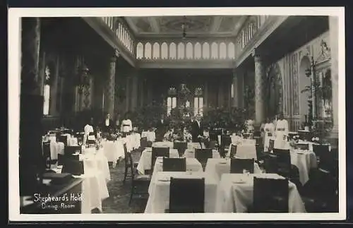 AK Le Caire, Shepheard`s Hotel, Dining Room