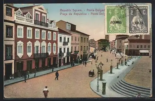 AK Ponta Delgada /Acores, Praca da Republica